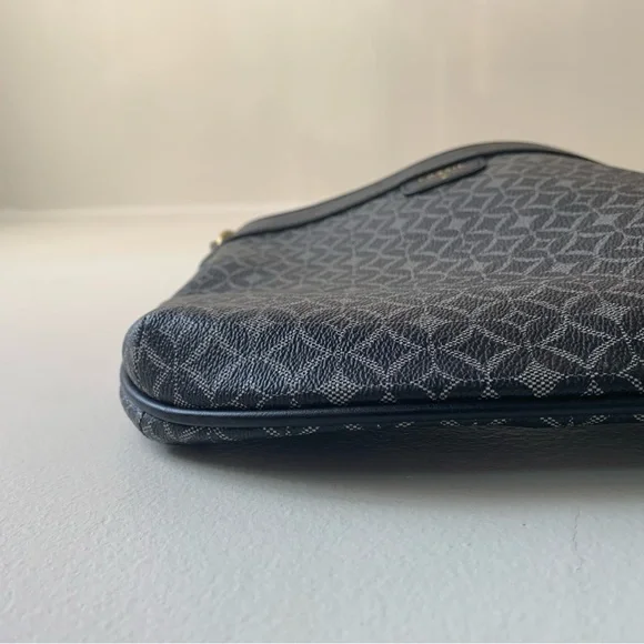 FOSSIL BLACK AND GRAY CROSSBODY BAG - Picture 6 of 10